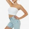 Los Angeles Apparel Women's RLT3293 - Loop Terry Tube Top
