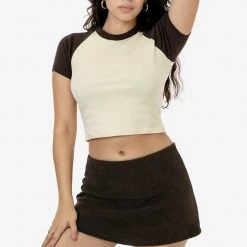 Los Angeles Apparel Women's RLT384 - Loop Terry Mini Skort