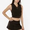 Los Angeles Apparel Women's RLT384 - Loop Terry Mini Skort