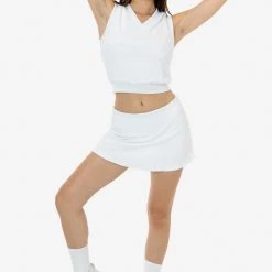 Los Angeles Apparel Women's RLT384 - Loop Terry Mini Skort