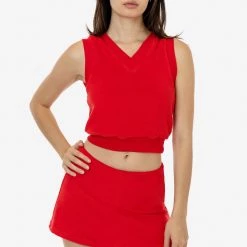 Los Angeles Apparel Women's RLT384 - Loop Terry Mini Skort