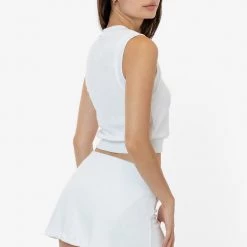 Los Angeles Apparel Women's RLT384 - Loop Terry Mini Skort