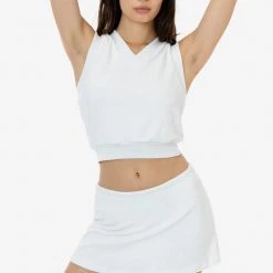 Los Angeles Apparel Women's RLT384 - Loop Terry Mini Skort