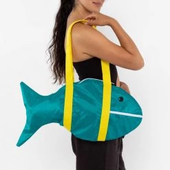 Los Angeles Apparel RNBGLDFISH - Gold Fish Nylon Bag 19 Los Angeles Apparel RNBGLDFISH - Gold Fish Nylon Bag