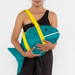 Los Angeles Apparel RNBGLDFISH - Gold Fish Nylon Bag 18 Los Angeles Apparel RNBGLDFISH - Gold Fish Nylon Bag