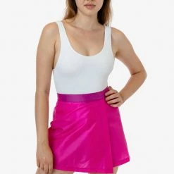 Los Angeles Apparel RNF300 - Nylon Wrap Skirt