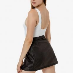 Los Angeles Apparel RNF300 - Nylon Wrap Skirt