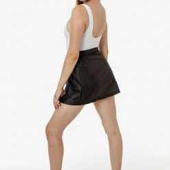 Los Angeles Apparel RNF300 - Nylon Wrap Skirt
