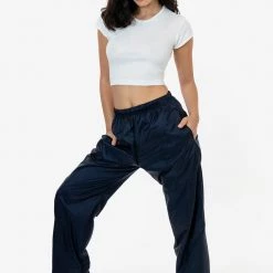 Los Angeles Apparel RNF405 Unisex - Nylon Taffeta Lined Track Pant 13 Los Angeles Apparel RNF405 Unisex - Nylon Taffeta Lined Track Pant