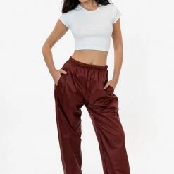 Los Angeles Apparel RNF405 Unisex - Nylon Taffeta Lined Track Pant 17 Los Angeles Apparel RNF405 Unisex - Nylon Taffeta Lined Track Pant