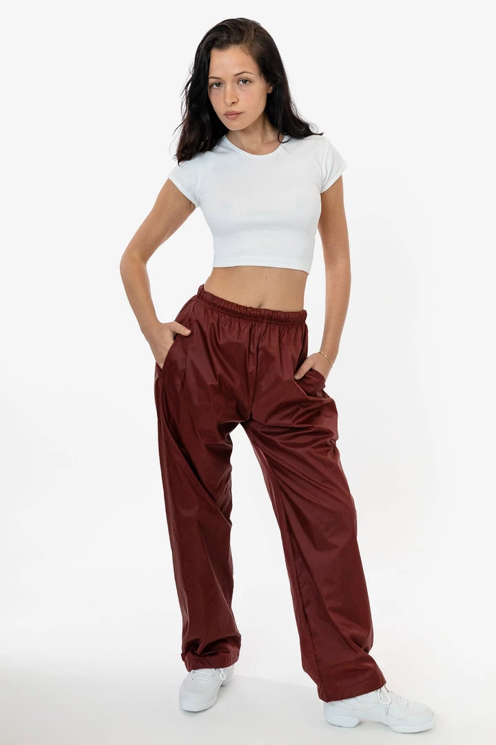 Los Angeles Apparel RNF405 Unisex - Nylon Taffeta Lined Track Pant 9 Los Angeles Apparel RNF405 Unisex - Nylon Taffeta Lined Track Pant