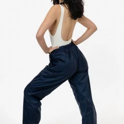 Los Angeles Apparel RNF405 Unisex - Nylon Taffeta Lined Track Pant 18 Los Angeles Apparel RNF405 Unisex - Nylon Taffeta Lined Track Pant