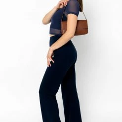 Los Angeles Apparel RNS078 - Micromesh Short Sleeve Crop Top Tee Shirt Women's 17 Los Angeles Apparel RNS078 - Micromesh Short Sleeve Crop Top Tee Shirt Women's