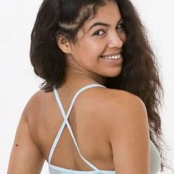 Los Angeles Apparel RNS92 - Micro Mesh Crossback Bra Women's