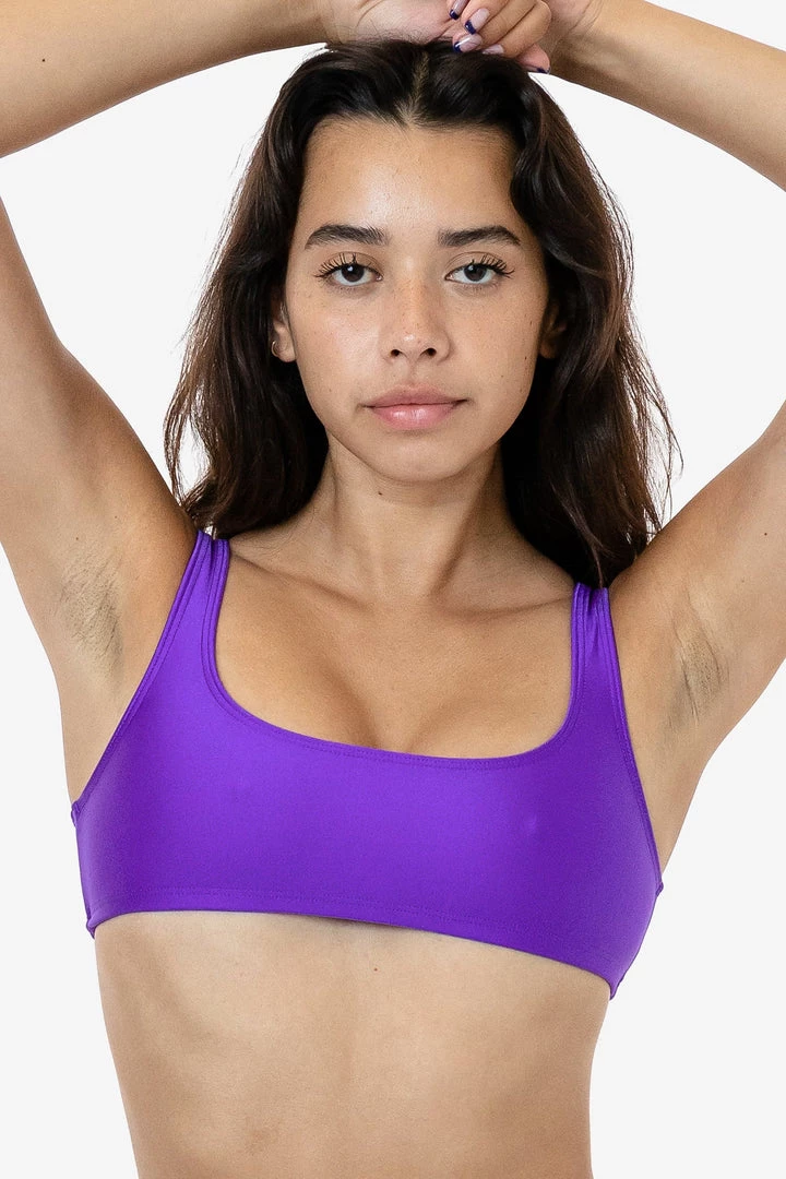 Los Angeles Apparel RNT3005 - Square Neck Bikini Top Women's 23 Los Angeles Apparel RNT3005 - Square Neck Bikini Top Women's