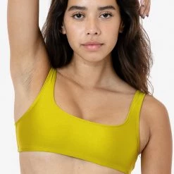 Los Angeles Apparel RNT3005 - Square Neck Bikini Top Women's 43 Los Angeles Apparel RNT3005 - Square Neck Bikini Top Women's