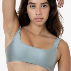 Los Angeles Apparel RNT3005 - Square Neck Bikini Top Women's 44 Los Angeles Apparel RNT3005 - Square Neck Bikini Top Women's