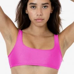 Los Angeles Apparel RNT3005 - Square Neck Bikini Top Women's 56 Los Angeles Apparel RNT3005 - Square Neck Bikini Top Women's