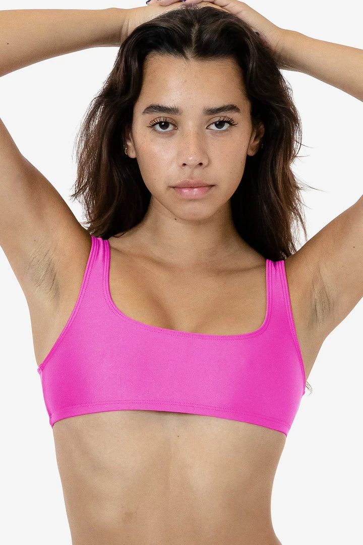 Los Angeles Apparel RNT3005 - Square Neck Bikini Top Women's 22 Los Angeles Apparel RNT3005 - Square Neck Bikini Top Women's