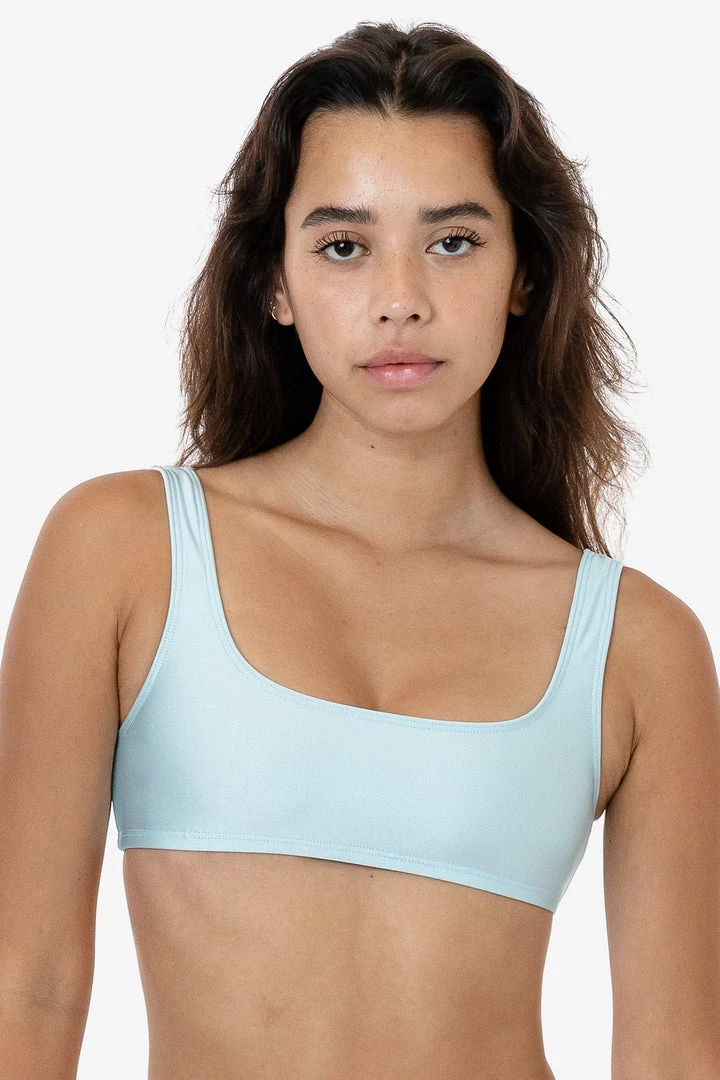 Los Angeles Apparel RNT3005 - Square Neck Bikini Top Women's 12 Los Angeles Apparel RNT3005 - Square Neck Bikini Top Women's