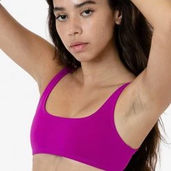 Los Angeles Apparel RNT3005 - Square Neck Bikini Top Women's 42 Los Angeles Apparel RNT3005 - Square Neck Bikini Top Women's