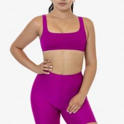 Los Angeles Apparel Women's RNT8382 - Nylon Tricot Bike Short