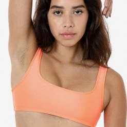 Los Angeles Apparel RNT3005 - Square Neck Bikini Top Women's 40 Los Angeles Apparel RNT3005 - Square Neck Bikini Top Women's