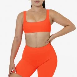 Los Angeles Apparel Women's RNT8382 - Nylon Tricot Bike Short