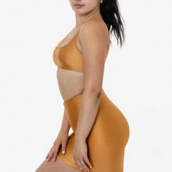 Los Angeles Apparel Women's RNT8382 - Nylon Tricot Bike Short