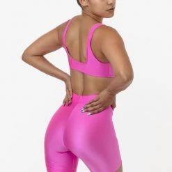 Los Angeles Apparel Women's RNT8382 - Nylon Tricot Bike Short