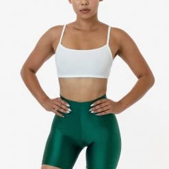 Los Angeles Apparel Women's RNT8382 - Nylon Tricot Bike Short