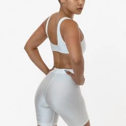 Los Angeles Apparel Women's RNT8382 - Nylon Tricot Bike Short