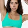 Los Angeles Apparel RPC3005 - Crinkle Squareneck Bikini Top