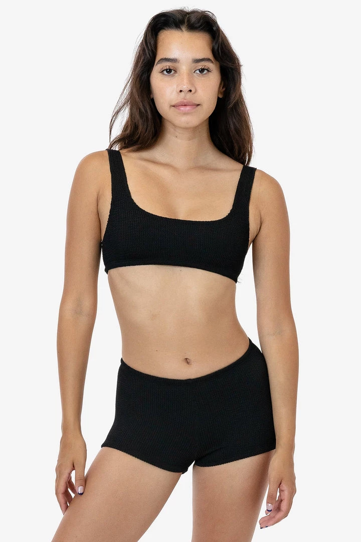 Los Angeles Apparel Women's RPC3030 - Crinkle Hot Shorts 3 Los Angeles Apparel Women's RPC3030 - Crinkle Hot Shorts