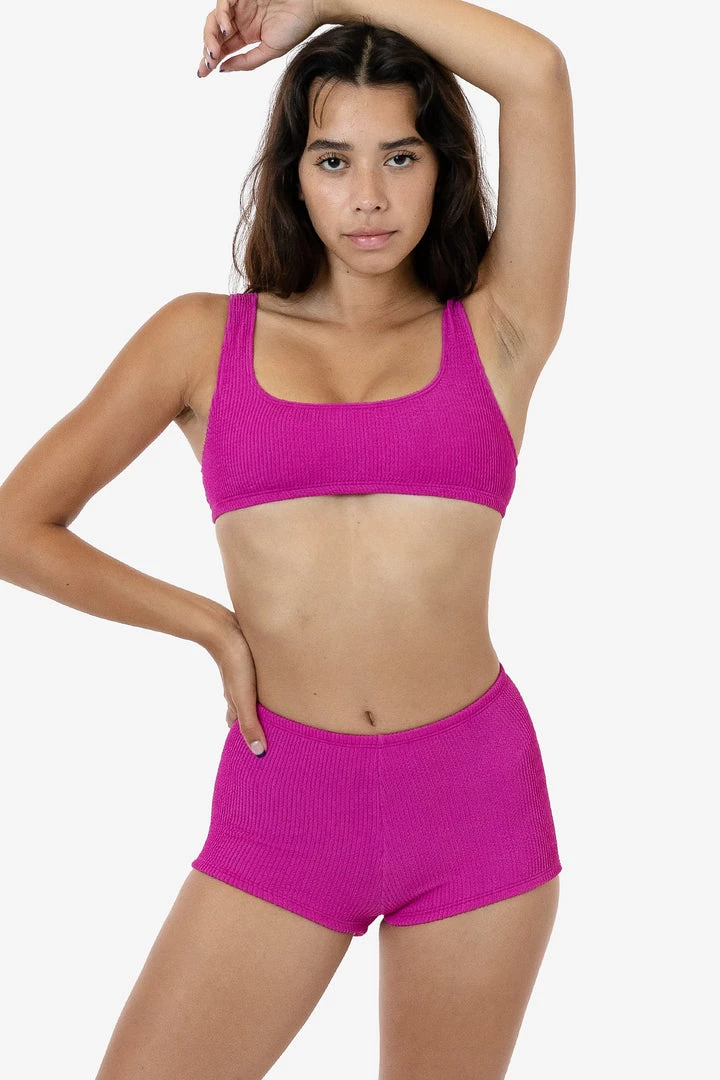 Los Angeles Apparel Women's RPC3030 - Crinkle Hot Shorts 16 Los Angeles Apparel Women's RPC3030 - Crinkle Hot Shorts