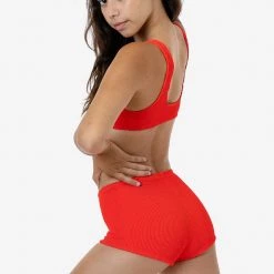 Los Angeles Apparel Women's RPC3030 - Crinkle Hot Shorts 24 Los Angeles Apparel Women's RPC3030 - Crinkle Hot Shorts