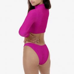 Los Angeles Apparel RPC3066 - Crinkle Mockneck Surf Top