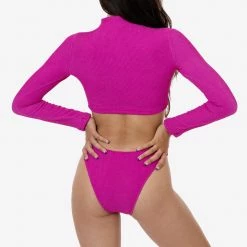 Los Angeles Apparel RPC3066 - Crinkle Mockneck Surf Top