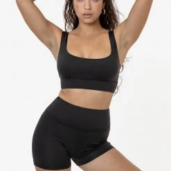 Los Angeles Apparel RPL055 - Poly Interlock Squareneck Sport Top 22 Los Angeles Apparel RPL055 - Poly Interlock Squareneck Sport Top