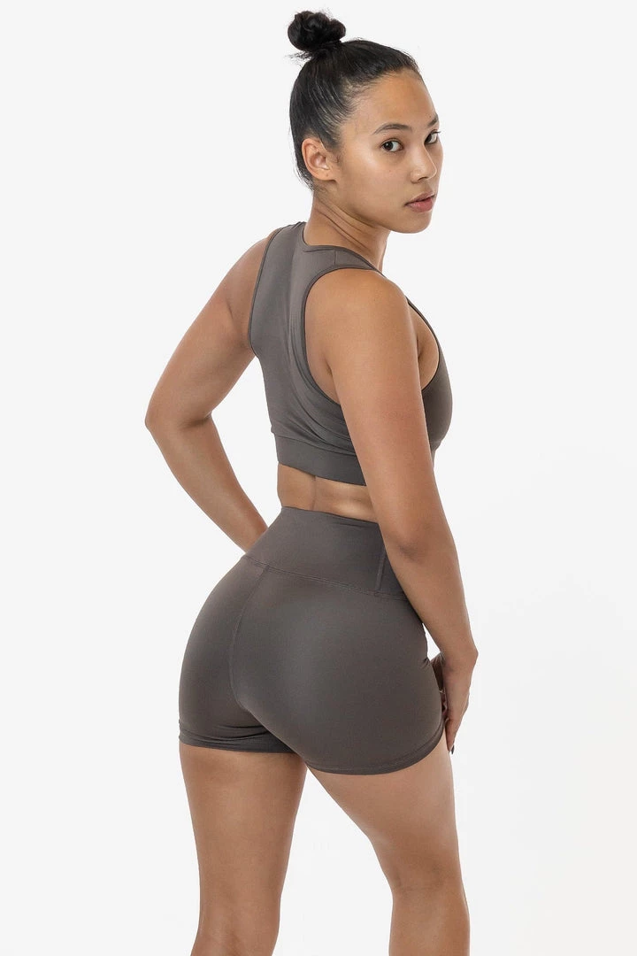 Los Angeles Apparel RPL056 - Poly Interlock V-Neck Sport Top Women's 4 Los Angeles Apparel RPL056 - Poly Interlock V-Neck Sport Top Women's