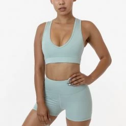 Los Angeles Apparel RPL056 - Poly Interlock V-Neck Sport Top Women's 24 Los Angeles Apparel RPL056 - Poly Interlock V-Neck Sport Top Women's