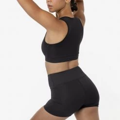 Los Angeles Apparel RPL056 - Poly Interlock V-Neck Sport Top Women's 23 Los Angeles Apparel RPL056 - Poly Interlock V-Neck Sport Top Women's