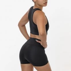 Los Angeles Apparel RPL056 - Poly Interlock V-Neck Sport Top Women's 26 Los Angeles Apparel RPL056 - Poly Interlock V-Neck Sport Top Women's