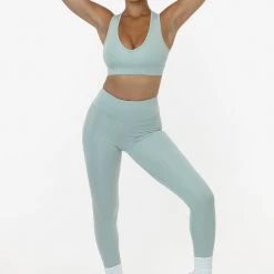 Los Angeles Apparel RPL300 - Poly Interlock Performance Legging Women's 15 Los Angeles Apparel RPL300 - Poly Interlock Performance Legging Women's