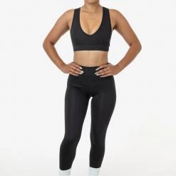 Los Angeles Apparel RPL300 - Poly Interlock Performance Legging Women's 19 Los Angeles Apparel RPL300 - Poly Interlock Performance Legging Women's