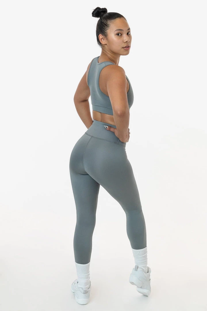 Los Angeles Apparel RPL300 - Poly Interlock Performance Legging Women's 12 Los Angeles Apparel RPL300 - Poly Interlock Performance Legging Women's