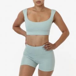 Los Angeles Apparel RPL330 - Poly Interlock Motion Short Women's 12 Los Angeles Apparel RPL330 - Poly Interlock Motion Short Women's