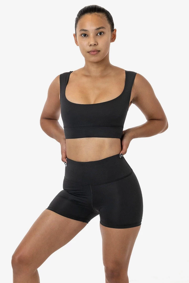 Los Angeles Apparel RPL330 - Poly Interlock Motion Short Women's 8 Los Angeles Apparel RPL330 - Poly Interlock Motion Short Women's