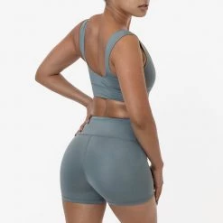 Los Angeles Apparel RPL330 - Poly Interlock Motion Short Women's 17 Los Angeles Apparel RPL330 - Poly Interlock Motion Short Women's