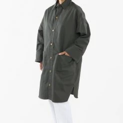 Los Angeles Apparel Women's RTWL12 - Twill Mid Length Lab Coat